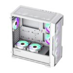 GAMEMAX Siege Tempered Glass ATX Mid Tower Computer Case - White - Image 2