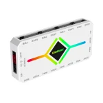 GAMEMAX V4.0 ARGB HUB PWM WH w/ Remote - White