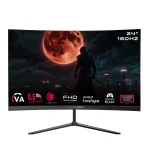 GAMEON GOC24F180VA Pro Series 24in FHD 180Hz VA Curved Gaming Monitor, MPRT 0.5ms, HDMI 2.1, 3000R, 16:9, Supports PS5