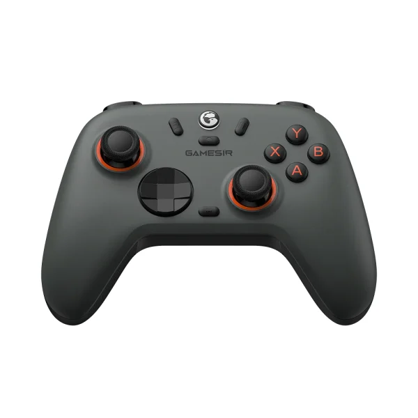 GameSir Nova Lite 2 2.4g Wireless Controller for Windows PC, iPhone, Android, Switch & Steam Deck, Bluetooth Controller Gamepad with Hall Effect Trigger, Mechanical Circular D-pad, Turbo, Dual Asymmetric Motors, 1000Hz Polling Rate - Midnight Gray