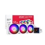 GFURY HURRICAN GF-360 360mm ARGB AIO Liquid Cooler - White