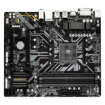 GIGABYTE B450M DS3H V2 (rev. 1.x) Micro-ATX DDR4 Motherboard, Supports Ryzen 5000/3000/2000/1000/Athlon Series AMD Processors - Image 2