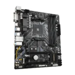 GIGABYTE B450M DS3H V2 (rev. 1.x) Micro-ATX DDR4 Motherboard, Supports Ryzen 5000/3000/2000/1000/Athlon Series AMD Processors - Image 3
