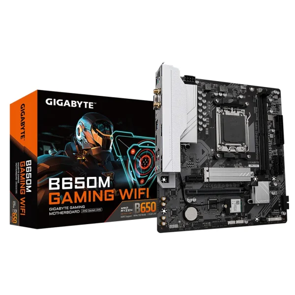 GIGABYTE B650M GAMING WIFI (rev. 1.0) AM5 DDR5 Motherboard