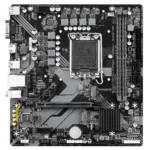 GIGABYTE B760M H DDR4 (rev. 1.0) Micro-ATX DDR4 Motherboard, Supports Core 14th/13th/12th Gen Intel Processors - Image 2