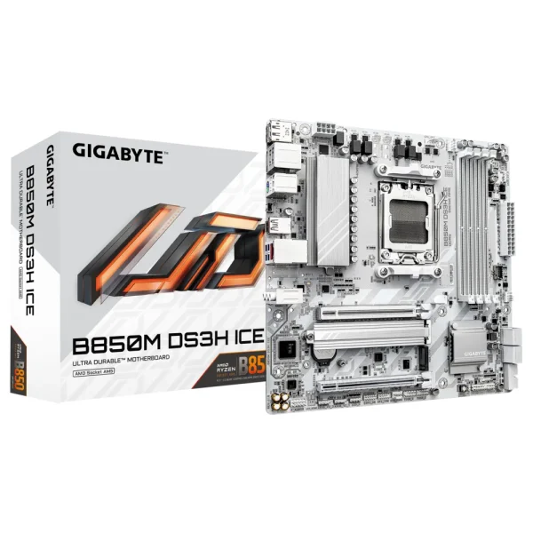 GIGABYTE B850M DS3H ICE (rev. 1.0) AM5 DDR5 Motherboard