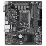 GIGABYTE H610M H V3 DDR4 (rev. 1.0) Motherboard with 4+1+1 Hybrid Phases Digital VRM Design, PCIe 4.0 Design, Gen3 x4 M.2, Anti-Sulfur Resistor, Smart Fan 6 - Image 2
