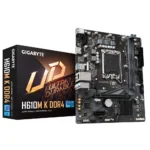 GIGABYTE H610M K DDR4 (rev. 1.0) Micro-ATX DDR4 Motherboard, Supports Core 14th/13th/12th Gen Intel Processors
