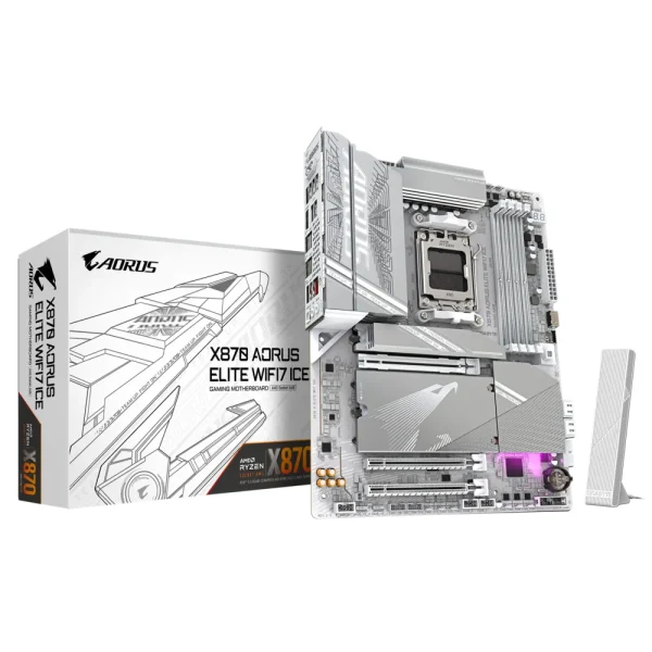 GIGABYTE X870 AORUS ELITE WIFI7 ICE AM5 DDR5 Motherboard