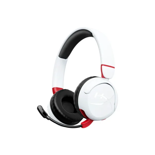 HyperX Cloud Mini Wireless Gaming Headset for Kids - White