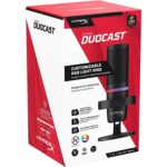 HyperX DuoCast – RGB USB Condenser Microphone - Open Box - Image 5