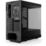 HYTE Y40 Modern Aesthetic Panoramic Tempered Glass Mid-Tower ATX Computer Gaming Case with PCIE 4.0 Riser Cable Included - Pitch Black - Image 2