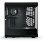 HYTE Y40 Modern Aesthetic Panoramic Tempered Glass Mid-Tower ATX Computer Gaming Case with PCIE 4.0 Riser Cable Included - Pitch Black - Image 4
