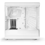 HYTE Y40 Modern Aesthetic Panoramic Tempered Glass Mid-Tower ATX Computer Gaming Case with PCIE 4.0 Riser Cable Included - Snow White - Image 5