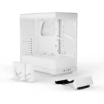 HYTE Y40 Modern Aesthetic Panoramic Tempered Glass Mid-Tower ATX Computer Gaming Case with PCIE 4.0 Riser Cable Included - Snow White - Image 4