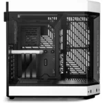 HYTE Y60 Modern Aesthetic Dual Chamber Panoramic Tempered Glass Mid-Tower ATX Computer Gaming Case with PCIE 4.0 Riser Cable Included, Panda - Image 4