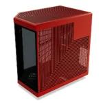HYTE Y70 Touch Dual Chamber ATX Mid Tower Modern Aesthetic Computer Gaming Case with Integrated 4K LCD Touchscreen - Cherry - Image 4