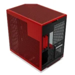 HYTE Y70 Touch Dual Chamber ATX Mid Tower Modern Aesthetic Computer Gaming Case with Integrated 4K LCD Touchscreen - Cherry - Image 6