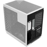 HYTE Y70 Touch Dual Chamber ATX Mid Tower Modern Aesthetic Computer Gaming Case with Integrated 4K LCD Touchscreen - Panda - Image 4