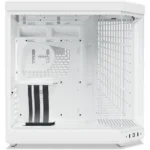 HYTE Y70 Upgraded Modern Aesthetic Dual Chamber Panoramic Tempered Glass Mid-Tower ATX Computer Gaming Case with PCIE 4.0 Riser Cable Included, Snow White - Image 5