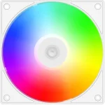 ID-COOLING AS-120-ARGB 120mm Case Fan - White - Image 2