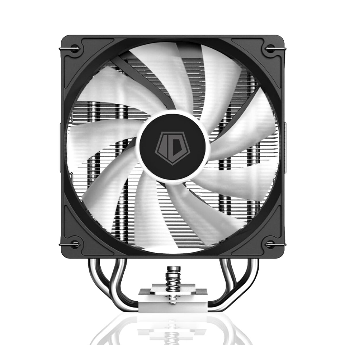 ID-COOLING BLITZ X4 RGB CPU Air Cooler, Vibrant Lighting Effects on Top Cover and Fan, 4 Heatpipes, 120x120x25mm PWM Fan, for Intel LGA1700/1150/1151/1155/1200; AMD AM4/AM5 (152mm in Height) - Image 2