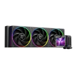 ID-COOLING DL360 MAX ARGB 360mm AIO Liquid CPU Cooler w/ Magnetic Modular 3.5in LCD and Wireless Wonder Fans