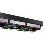 ID-COOLING DL360 MAX ARGB 360mm AIO Liquid CPU Cooler w/ Magnetic Modular 3.5in LCD and Wireless Wonder Fans - Image 4