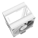 ID-COOLING FROZN A410 Dual Fan CPU Air Cooler, All-White Layout Single Tower with 2x120mm FDB Fans in a Push-pull Configuration, Noninterference With RAM, Compatible With Intel and AMD Latest Sockets - Image 2