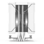 ID-COOLING FROZN A410 Dual Fan CPU Air Cooler, All-White Layout Single Tower with 2x120mm FDB Fans in a Push-pull Configuration, Noninterference With RAM, Compatible With Intel and AMD Latest Sockets - Image 4