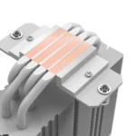 ID-COOLING FROZN A410 Dual Fan CPU Air Cooler, All-White Layout Single Tower with 2x120mm FDB Fans in a Push-pull Configuration, Noninterference With RAM, Compatible With Intel and AMD Latest Sockets - Image 5