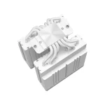 ID-COOLING FROZN A620 PRO SE ARGB SNOW - Dual-Tower Air CPU Cooler, 6×Ф6mm Heatpipes, Dual 120x120x25mm Quiet Fans, Intel LGA1700/1851/1200/115X; AMD AM4/AM5 (157mm in Height) - Image 6