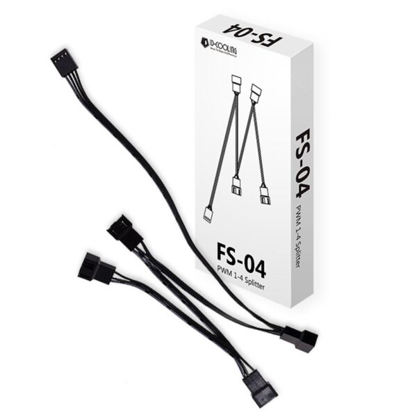 ID-Cooling FS-04 PWM Fan Splitter Cable
