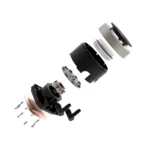 ID-COOLING FX240 INF ARGB 240mm AIO Liquid CPU Cooler w/ Infinity Mirror Display - Black - Image 5