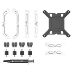 ID-COOLING FX240 INF ARGB 240mm AIO Liquid CPU Cooler w/ Infinity Mirror Display - White - Image 7