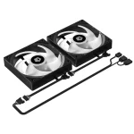 ID-COOLING FX240 LCD ARGB 240mm AIO Liquid CPU Cooler w/ 1.48in LCD and Silent Fans - Image 2