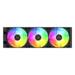 ID-COOLING FX360 INF ARGB 360mm AIO Liquid CPU Cooler w/ Infinity Mirror Display - Black - Image 3