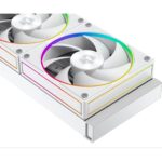 ID-COOLING SL360 CPU Liquid Cooler with Display, Customizable 2.1in LCD Display for Images or Performance Metrics - White - Image 3