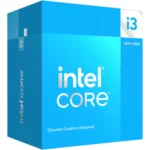 Intel Core i3-14100F Desktop Processor 4 cores (4 P-cores + 0 E-cores) up to 4.7 GHz - Tray
