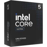 Intel Core Ultra 5 245K Desktop Processor, 14 cores (6 P-cores + 8 E-cores), 14 threads, Up to 5.2 GHz Unlocked