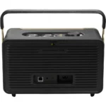 JBL Authentics 300 - Retro Style Wireless Bluetooth/WiFi Home Speaker, Built in Battery (4800mAh), Music Streaming Services via Built-in Wi-Fi, Built in Alexa and Google Assistant - Black/Gold - Image 2