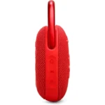 JBL CLIP5 Bluetooth Speaker, USB C Charging, IP67 Dustproof, Waterproof, App Compatible, Carabiner Structure, Passive Radiator Included, Portable - Red - Image 3