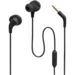 JBL Endurance Run 2 Waterproof Wired Sports In-Ear Headphones, Fliphook Desigh, Flexsoft Technology, IPX5 Sweatproof, Hands-Free Calls, Magnetic Buds - Black - Image 2