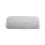 JBL Flip 6 - Portable Bluetooth Speaker, Powerful Sound and Deep Bass, IPX7 Waterproof, 12 Hours of Playtime, PartyBoost for Multiple Speaker Pairing for Home, Outdoor and Travel - White - Image 5