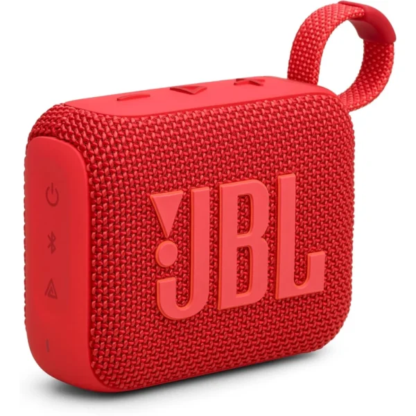JBL Go 4 Portable Waterproof Bluetooth Speaker - Red