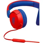 JBL JR310 - Kids On-Ear Headphones - Red/Blue - Image 4