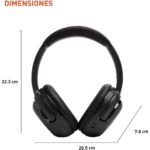 JBL Tour One M2 - Wireless Over-Ear Noise Cancelling Headphones - Black - Image 6