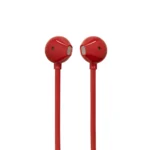 JBL Tune 305C Hi-Res Wired Earbuds with Microphone and USB-C, Flat Tangle-Free Cable, 3-Button Remote, EQ Presets Control and Volume Adjustment, Red - Image 4