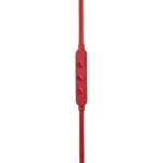 JBL Tune 305C Hi-Res Wired Earbuds with Microphone and USB-C, Flat Tangle-Free Cable, 3-Button Remote, EQ Presets Control and Volume Adjustment, Red - Image 5