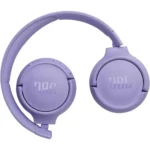JBL TUNE 520BT Bluetooth Headphones, Enclosed, Up to 57 Hours of Continuous Playback, On-Ear, USB Type-C Charging, Multipoint, JBL App - Purple - Image 3